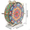 5D Diamond Craft Clock Desk Special Shape Full Drill Decorative DIY for