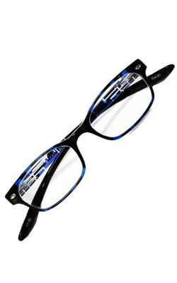Reading Glasses for Men and Blue Light Royal Nose UV Protection [PrePiar] Women, Stylish, Blocking, Blue, 3-Month Warranty, Case, Pads, Blue, 2.5mm,