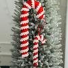 2pcs Mini Christmas Foam Candy Cane Twisted Christmas Tree Decoration  Children Gifts