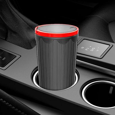 Waterproof Car Trash Can Solid Car Water Cup Holder Bin Compact Auto Trash Can For Effectively Prevent Liquids From Spilling
