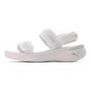 Puma Sportie Sandal White Metallic Silver Women Sneakers Black 381172-02