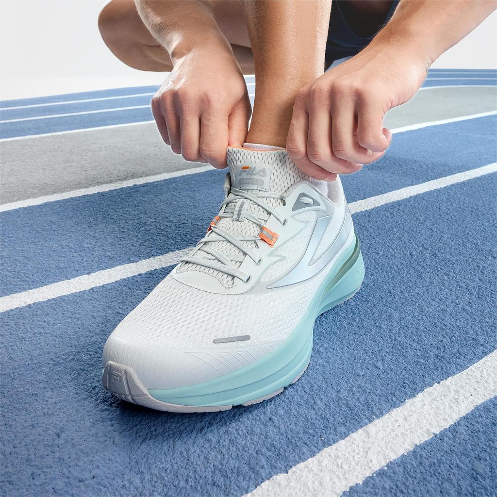 Fila Nuvole 1.0 City Running Fabric Low-Top Casual Running Shoes Men sneaker Fading-Blue A12M421116FBC