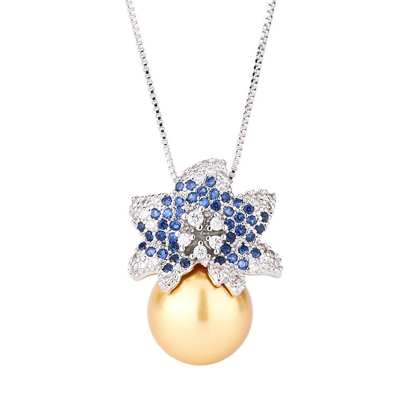 Jewelry Jewelry New Imitation Natural Pearl Fashion Versatile S925 Silver Needle Earrings Clavicle Chain Women