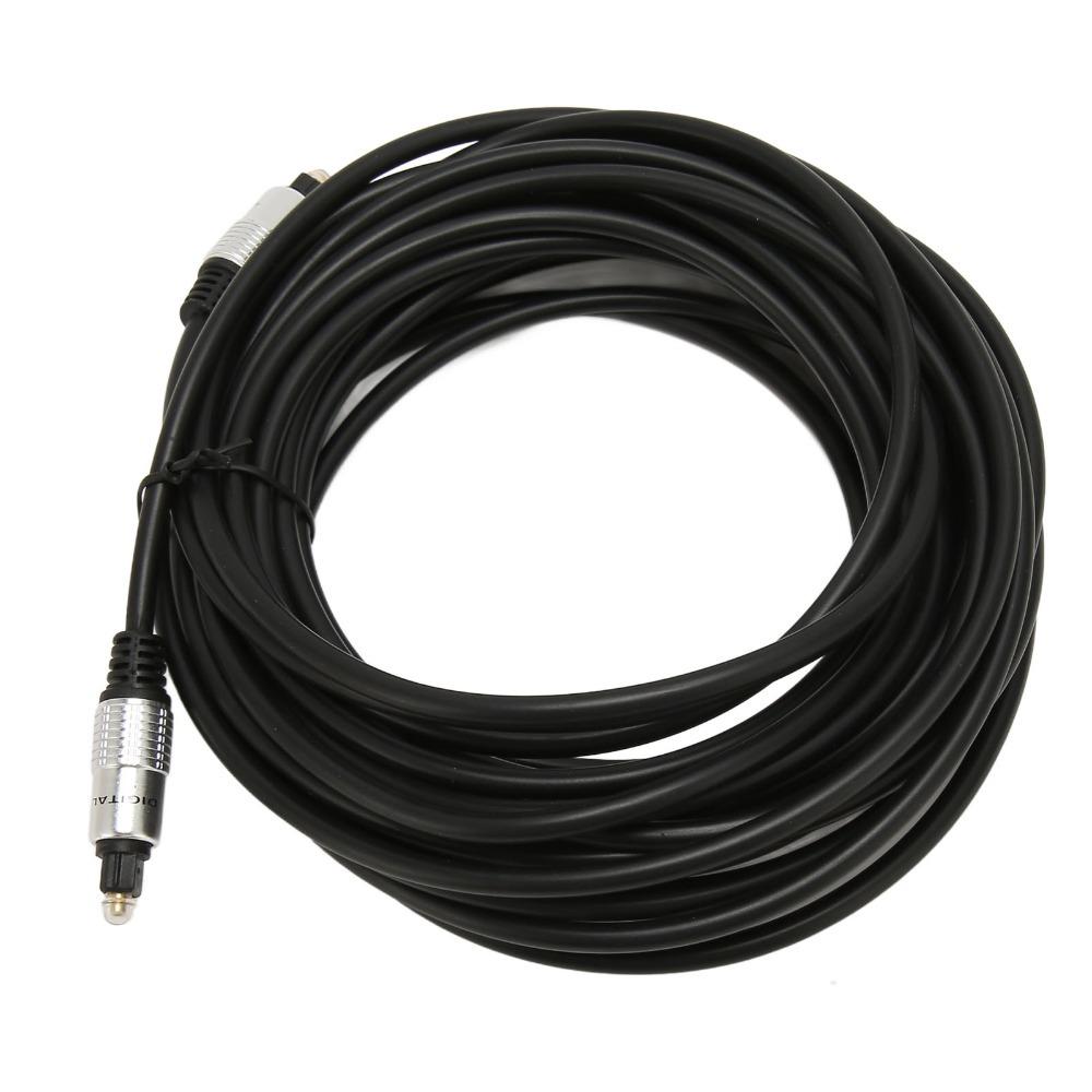 Aluminum Alloy Housing Digital Sound Cable Gold Plated Fiber Optic Cable  Digital Audio Devices
