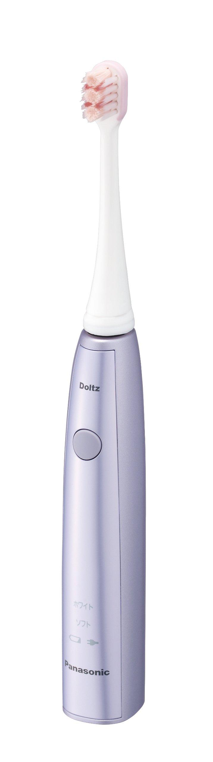 Panasonic Doltz Sonic Vibration Toothbrush, Violet, EW-DL22-V белый