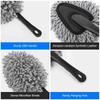 Auto Multifunction Microfiber Car Wax Brush Retractable Car Duster Removing Cheaner for Car Furniture Cleaning Tool Accessories