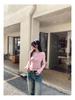 Elegant Slim Fit Long-Sleeve Round Neck T-Shirt for Women - Autumn/Winter Korean Style Base Layer