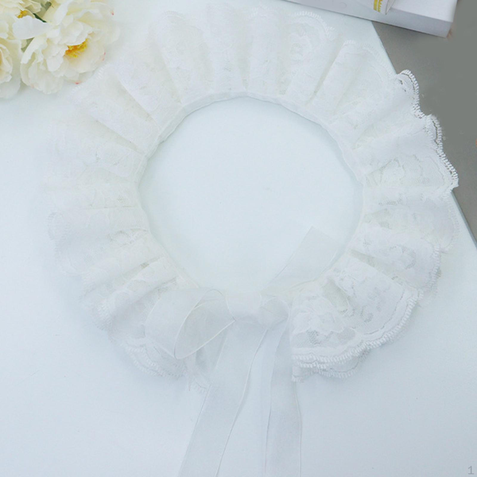 

Поддельные кружевные воротники свитера платья универсальная мода съемные для леди женщин