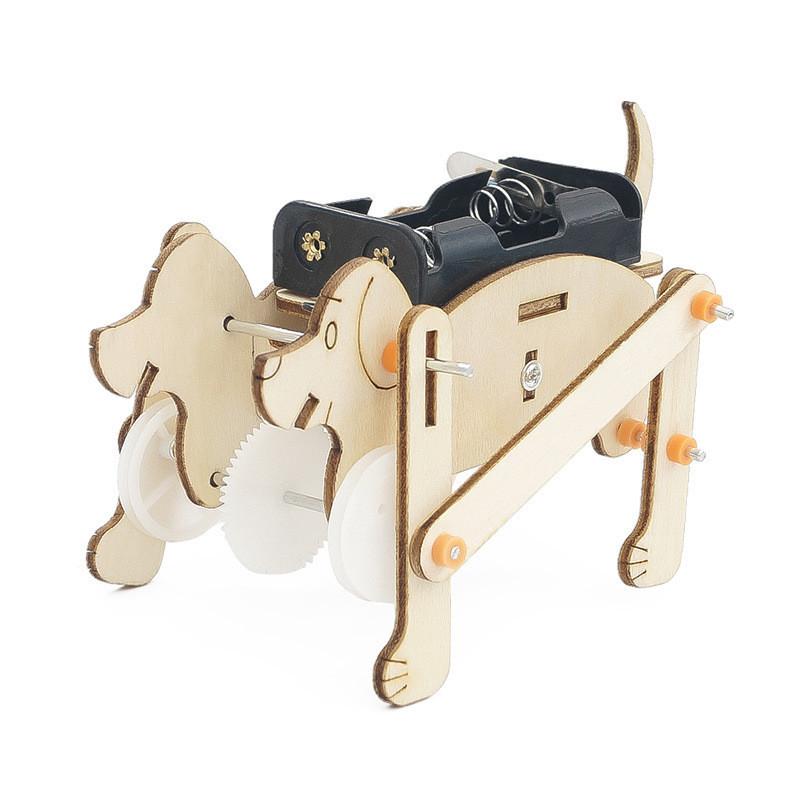 

Fifth Grade Student Diy Electric Mechanical Dog Material Kit For Steam Educational Science Experiment