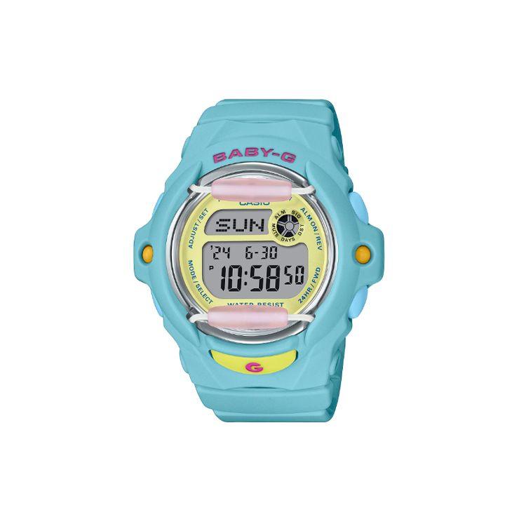 Casio Baby-G Series Quartz Movement Resin Strap Watch Women watches Blue BG-169PB-2 Blue Watch Case