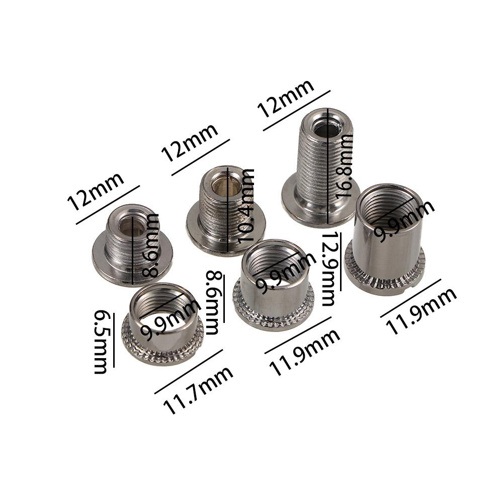 Chainring Crank Nuts Bicycle Accessories Disc Plate Nail Crankset Bolts Screws Dental Disc Nail