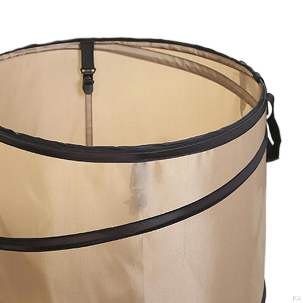 Trash Bin for Camping and Outdoor Use