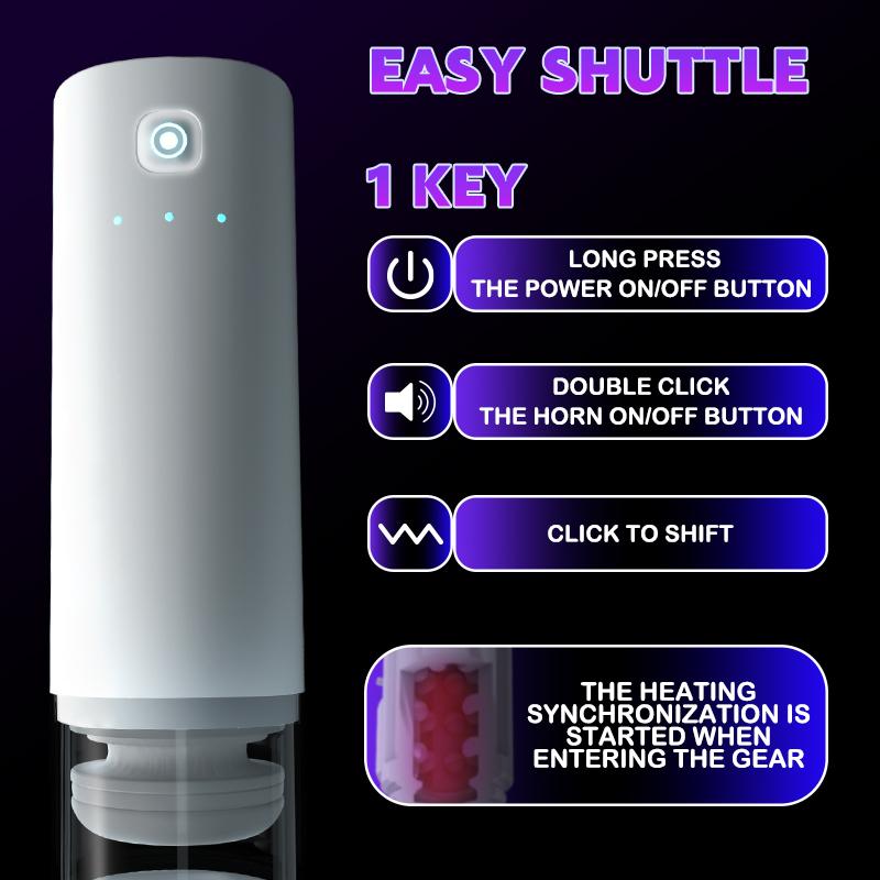 Sex Machines Aircraft Cup Male Automatic Telescopic Inside Outside Sucking Vibration Masturbators For Men Real Blowjob Pussy Vaginas For Men 18