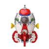 Building Block Kit Anime Pikmin Captain Olimar Dolphin Delivery Ship Space Rocket Freight Aircraft Brick Model Toy Kid Gift