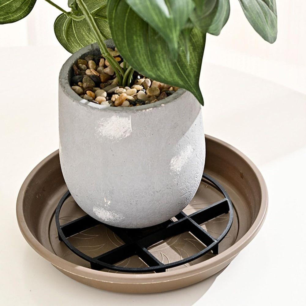 Plant Saucer Round Planters Support Drainage Rack Stand Plant Pot Tray  for Garden