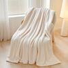 Solid Color Throw Blanket, Modern Simple Style White Blanket, Multifunctional Blankets Suitable for Sofa Travel Hotel Multi-size