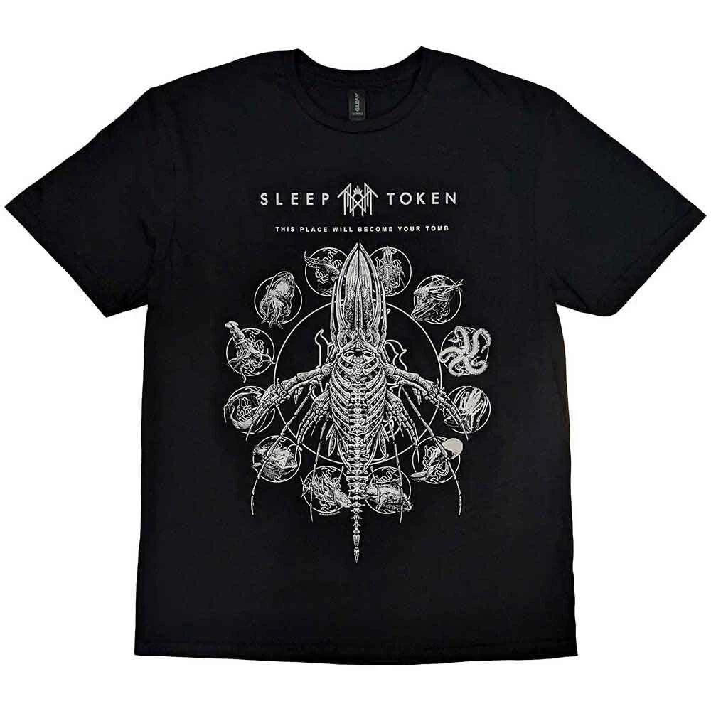 Sleep Token Unisex T-Shirt: Tomb Whale (Small) S