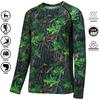T-shirt Camouflage Forêt Chasse Utdoor Séchage Rapide Respirant Randonnée Manches Longues Pêche Camping Sports Hauts T-shirts