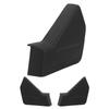 Seat Trim Cover Panel Scratch Resistant Strong Structure Black Textured Seat Housing Panel for Vehic