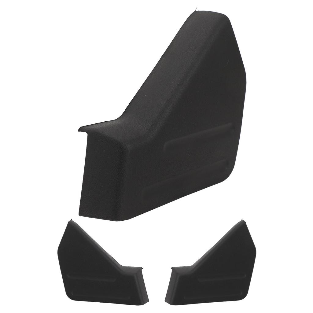 Seat Trim Cover Panel Scratch Resistant Strong Structure Black Textured Seat Housing Panel for Vehic