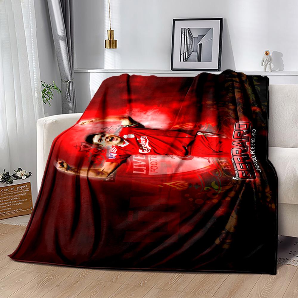 Goalkeeper Action Blanket Warmthful Decor Great for Chair Sofa Livingroom All-Season Use Digital Print Ideal Gift For Birthday Valentine'S Day