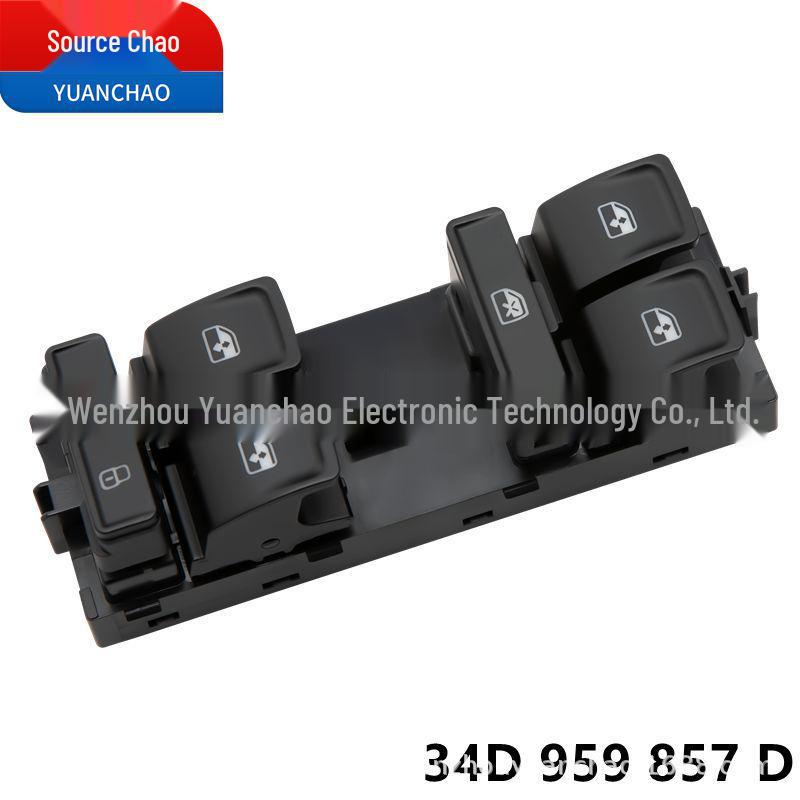 

Volkswagen Jetta/Santana Xinrui Power Window Switch 34D 959 857 D Electric