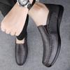Hot Sale Men's Loafers Genuine Leather Men Casual Shoes Soft Classic Men Shoes Wedding All-match Male Comfortable Business Shoe