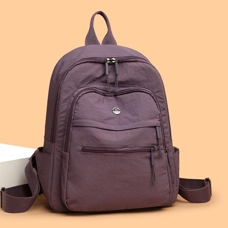 Women's Backpack Lightweight Large Capacity Nylon Backpack Travel Bag
