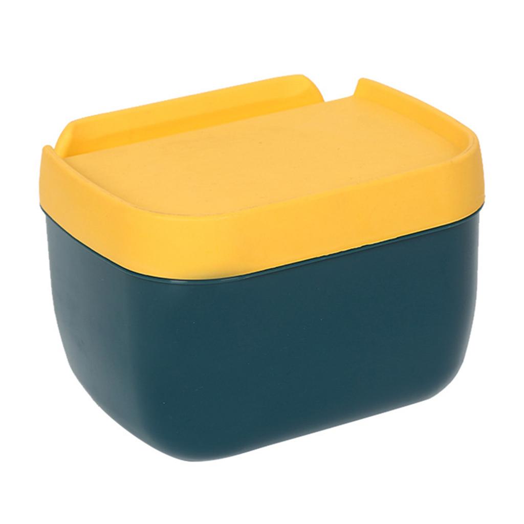 Tissue Paper Dispenser Box Large Capacity Waterproof Punching Free Toilet Paper Storage Organizer