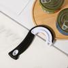 Easy Open Ring Pull Can Opener, J Hook Can Opener Pull Tab No-Slip Rubber Grip Jars Can Lid Lifter Manual Ring Top Soda Tin Bottle Opener Tool for