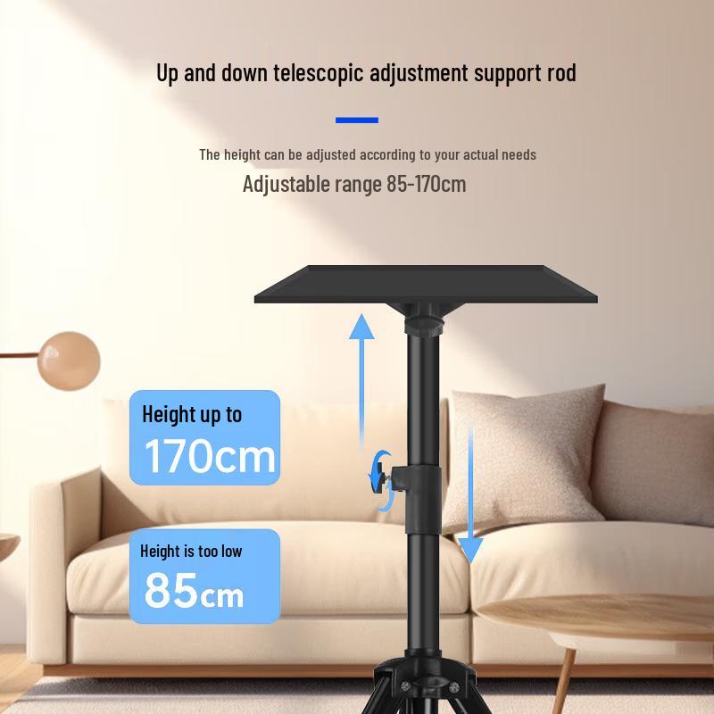 Zhiying Ret retractable Projector Floor Stand with Tray