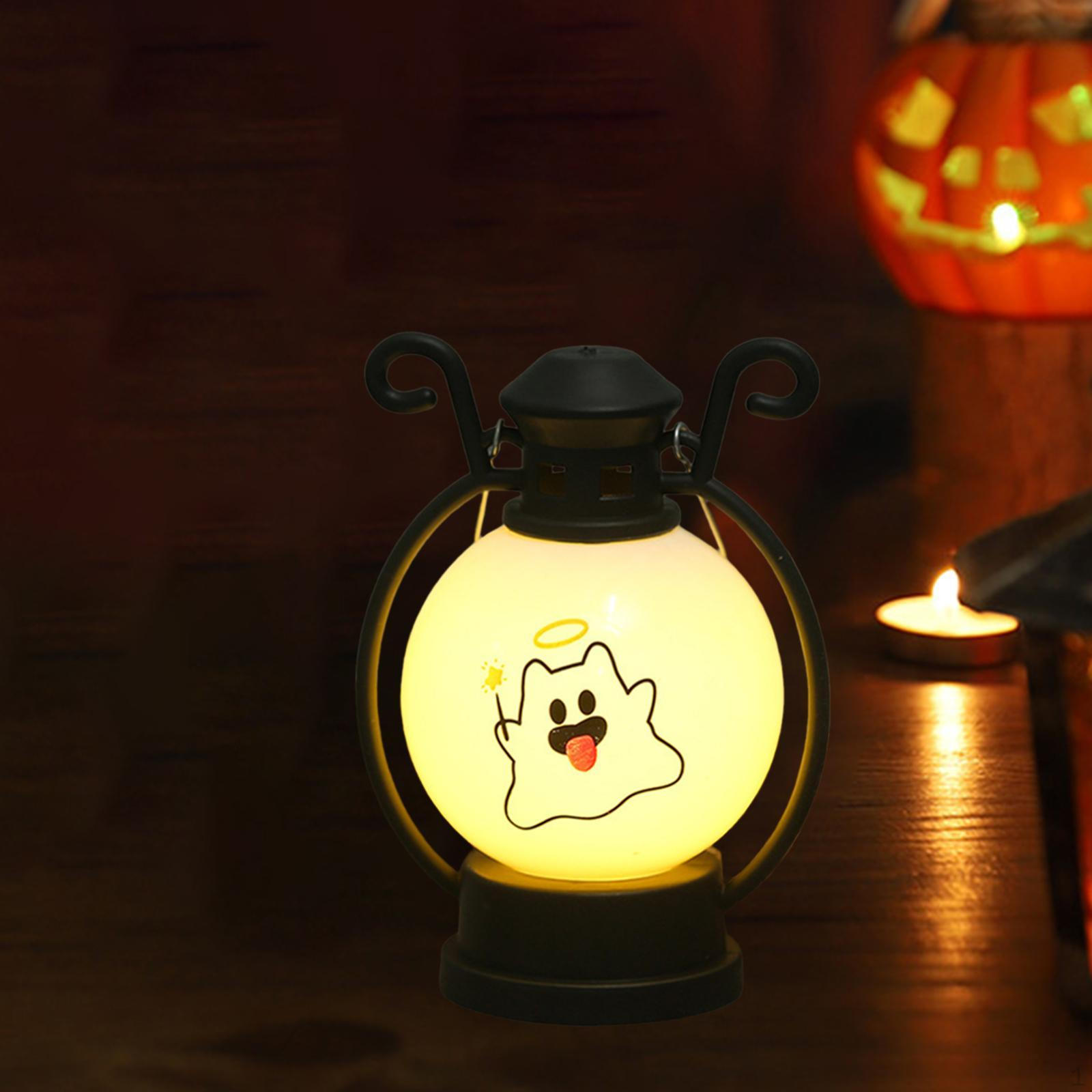 

Хэллоуин тыквенный фонарь декор портативный ручной ночник для праздников Mouth Out Sticking