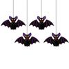 Witch Halloween Party Prop Raven Pumpkin Home Decoration Halloween Paper Hanging Pendant  Party