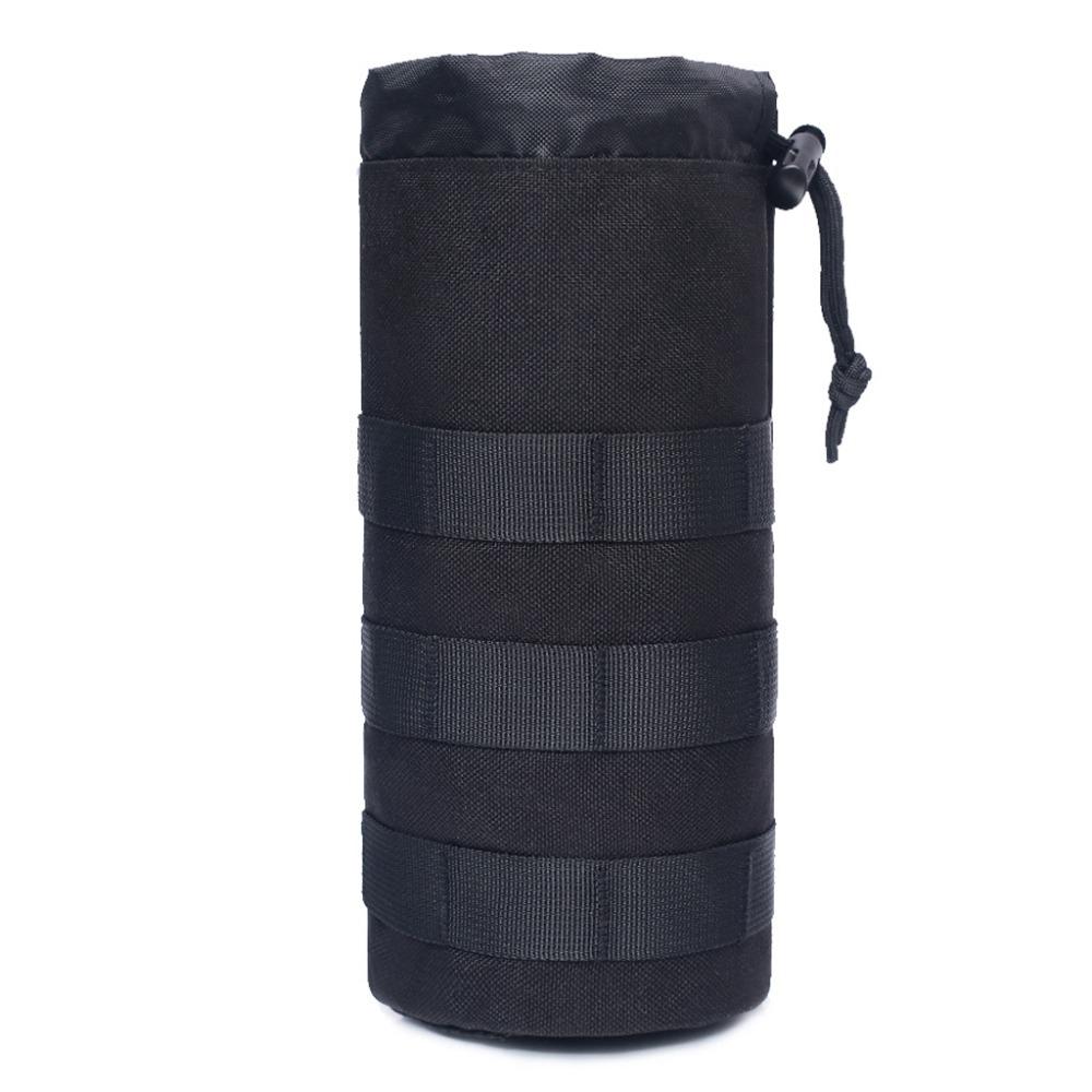 Drawstring Camouflage Kettle Carrier Adjustable Bottle Bag Sports Water Bottles Pouch  Outdoor