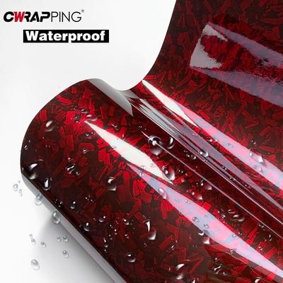 Forged Carbon Film High Gloss Forged Carbon Fiber Car Sticker Vinyl Forged Carbon Fiber Film Car Accessories Vinyl Car Sticker