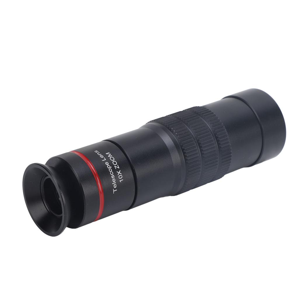 Telescop pentru Telefon Mobil Zoom 10X HD Lentilă Telefoto pentru Telefon Tot Metal Acoperire Multistrat Clemă pentru Telefon Mobil Telescop Monocular pentru Vizionare Jocuri Concerte