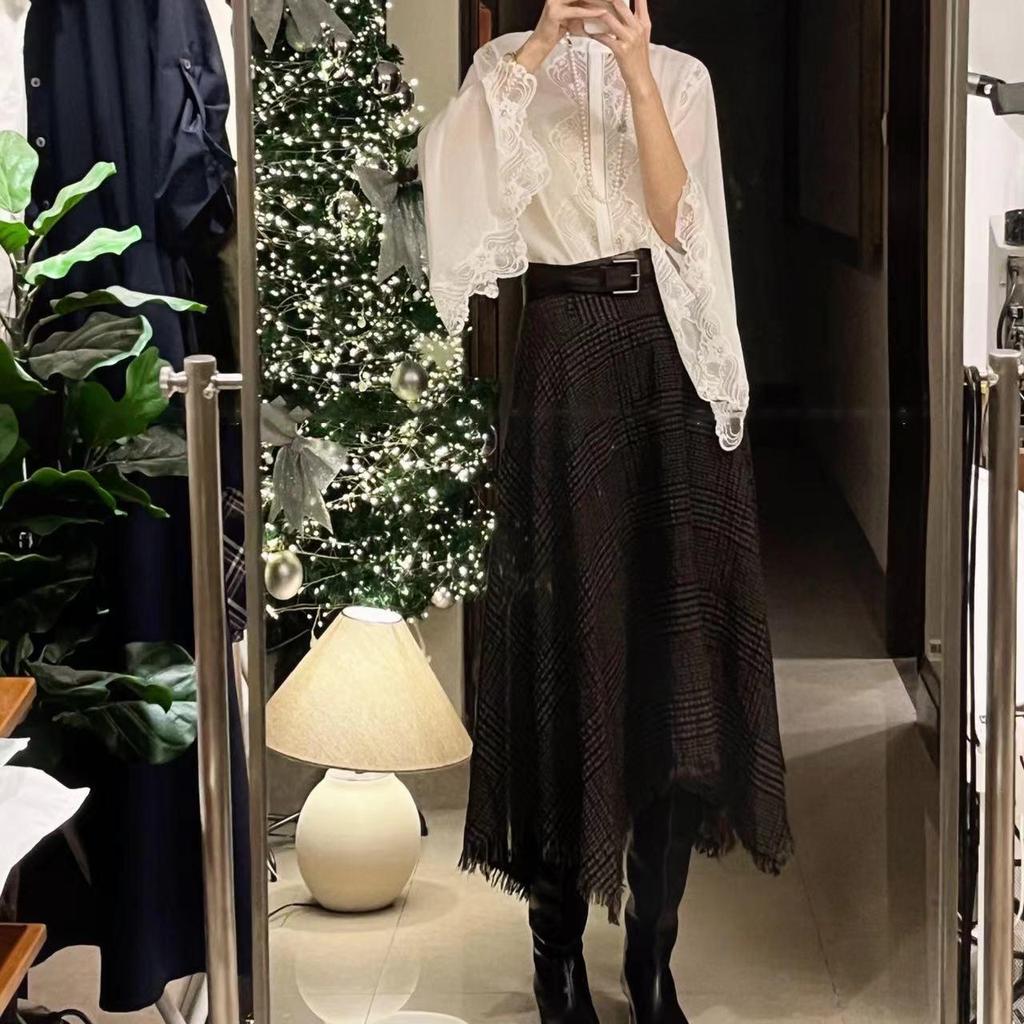 2026 Early Spring Lightweight Luxury Patchwork Embroidery Shirt (Released after New Year)