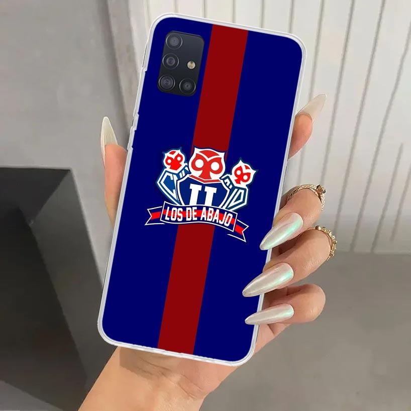 De Chile U-University Logo Phone Case for Samsung Galaxy A52 A32 A22 A12 A02S A50S A30S A10S Note 20 Ultra 10 Plus S10 A31 A20 A
