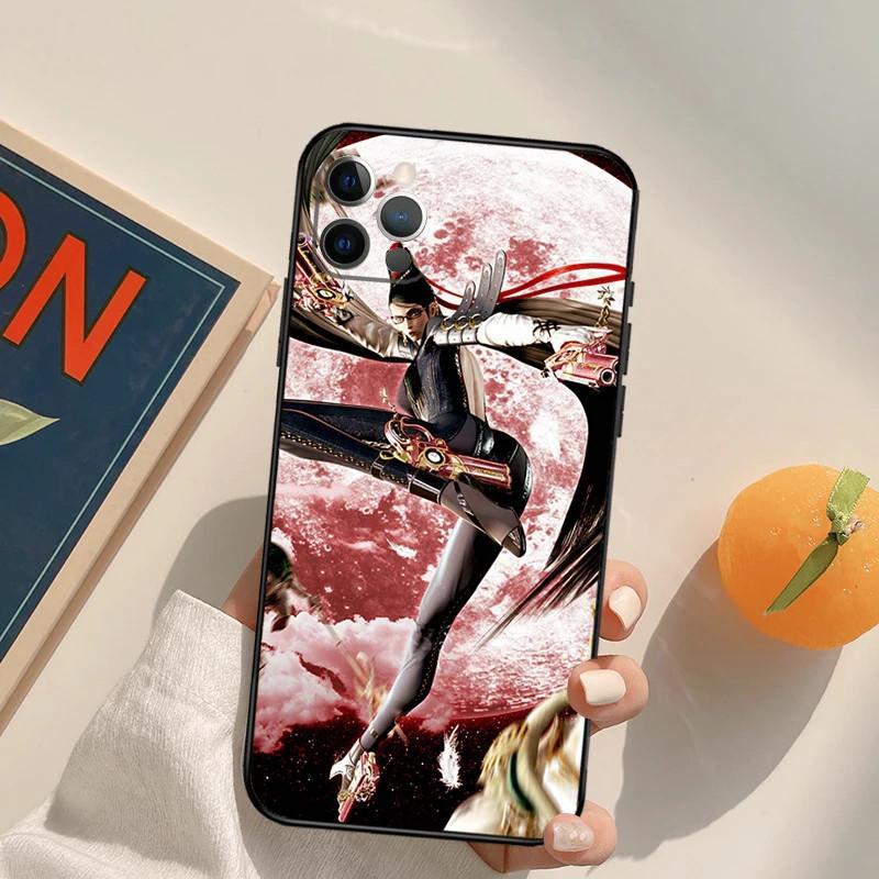 iPhone15ProMax Mobile Phone Case, Hunting Angel and Witch Mobile Phone Case, Painted Anti-drop for Anti-drop.