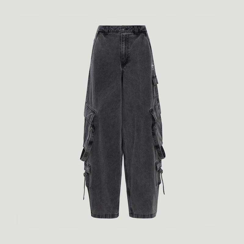 

Adidas Women s Cargo Denim Straight-Leg Pants 27