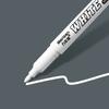 White Paint Marker Pens,Permanent Waterproof And Quick-Dry Markers,Fine Point For Rock,Plastic,Metal,Glass,Wood,Tire,Ceramic