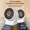 Přenosný zimní pokojový ohřívač Inteligentní termostat Mini Ekologická cirkulace vzduchu Topný ventilátor Osobní rychlý topný ventilátor