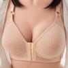 Women Sexy Front Closure Bra Full Cup Bra Comfortable Breathable Backless Brassiere Bras Wireless Push-up Bras Plus Size