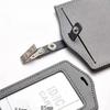 Leather Work Card  Cover Card Clip Cowhide Nameplate Cowhide Nameplate Elevator  Access Control School  Doctor Bus Card