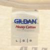 GILDAN Short sleeve T-shirt L Off-white Men's Used