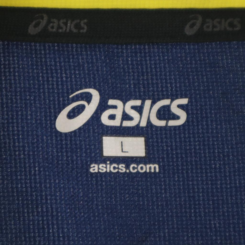 asics Windbreaker Setup L Navy Men's Used