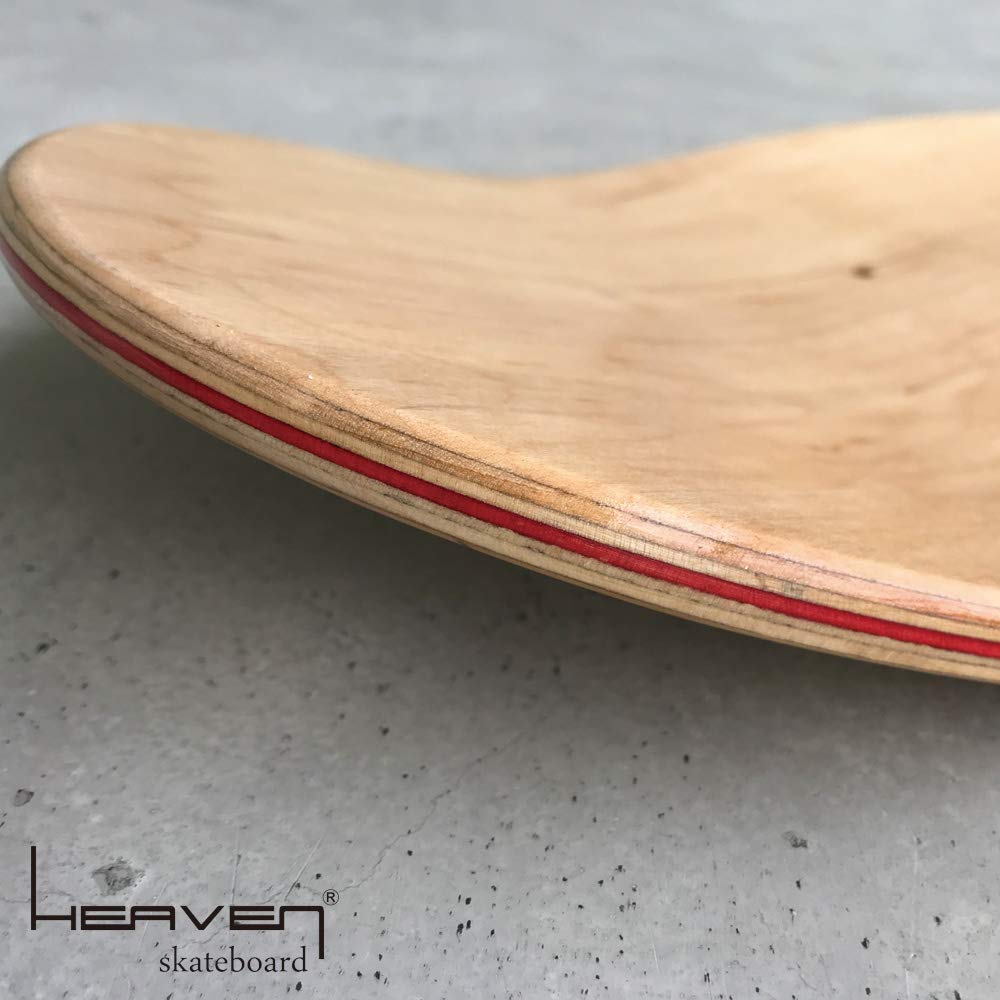 HEAVEN BLANK DECK Heaven Blank Deck 31 Inch Skateboard Deck 31 X Inches X (Natural, 8.0 (approximately 78.7 20.3 Cm))