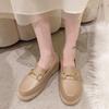 2023 Autumn/Winter Women's Thick Sole Loafers: Versatile British Style & Fashionable Soft Sole Southeast Asian Design.