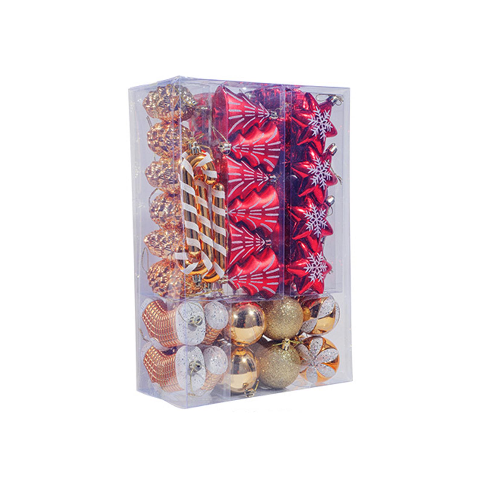 Festive Christmas Tree Ornaments Set For Stunning Decor Christmas Tree Decorations Festive Ornaments