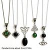 Unique Gothic Hip Hop Style Pendant Necklace Trendy Versatile Punk Charm Necklace For Men And Women Personality Jewelry Gifts